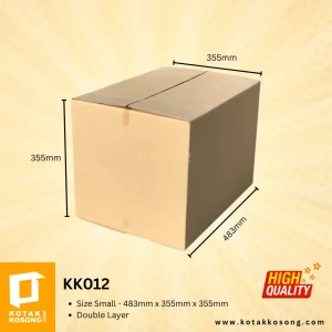 Kotak KK012 (483 X 355 X 355 mm) - Double Layer Small