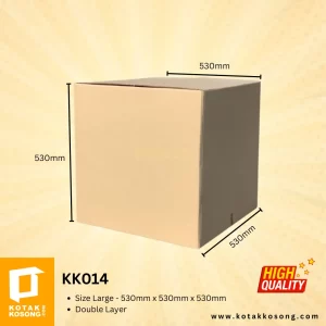 Kotak KK014 (530 X 530 X 530 mm) - Double Layer Large