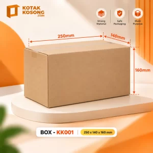 Kotak KK001 (250 x 140 x 160 mm) - Single Layer