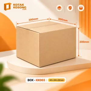 Kotak KK003 (300 x 300 x 200 mm) - Single Layer