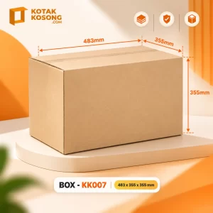 Kotak KK007 (483 X 355 X 355 mm) - Single Layer Small