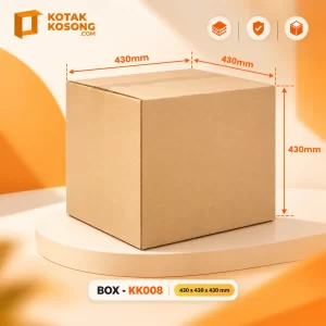 Kotak KK008 (430 X 430 X 430 mm) - Single Layer Medium