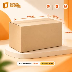 Kotak KK010 (395 x 250 x 245 mm) - Single Layer Box Air Mineral