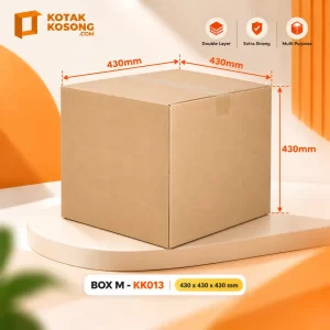 Kotak KK013 (430 X 430 X 430 mm) - Double Layer Medium