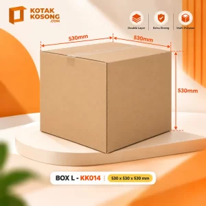 Kotak KK014 (530 X 530 X 530 mm) - Double Layer Large
